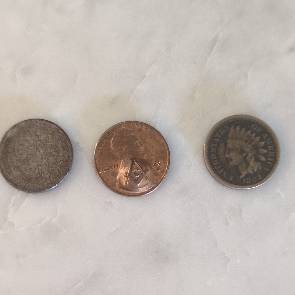 Trio of Historical Coins
